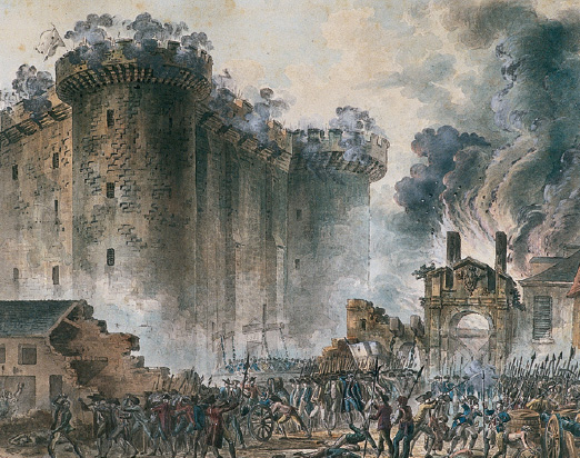 la prise de la Bastille (14 juillet 1789)