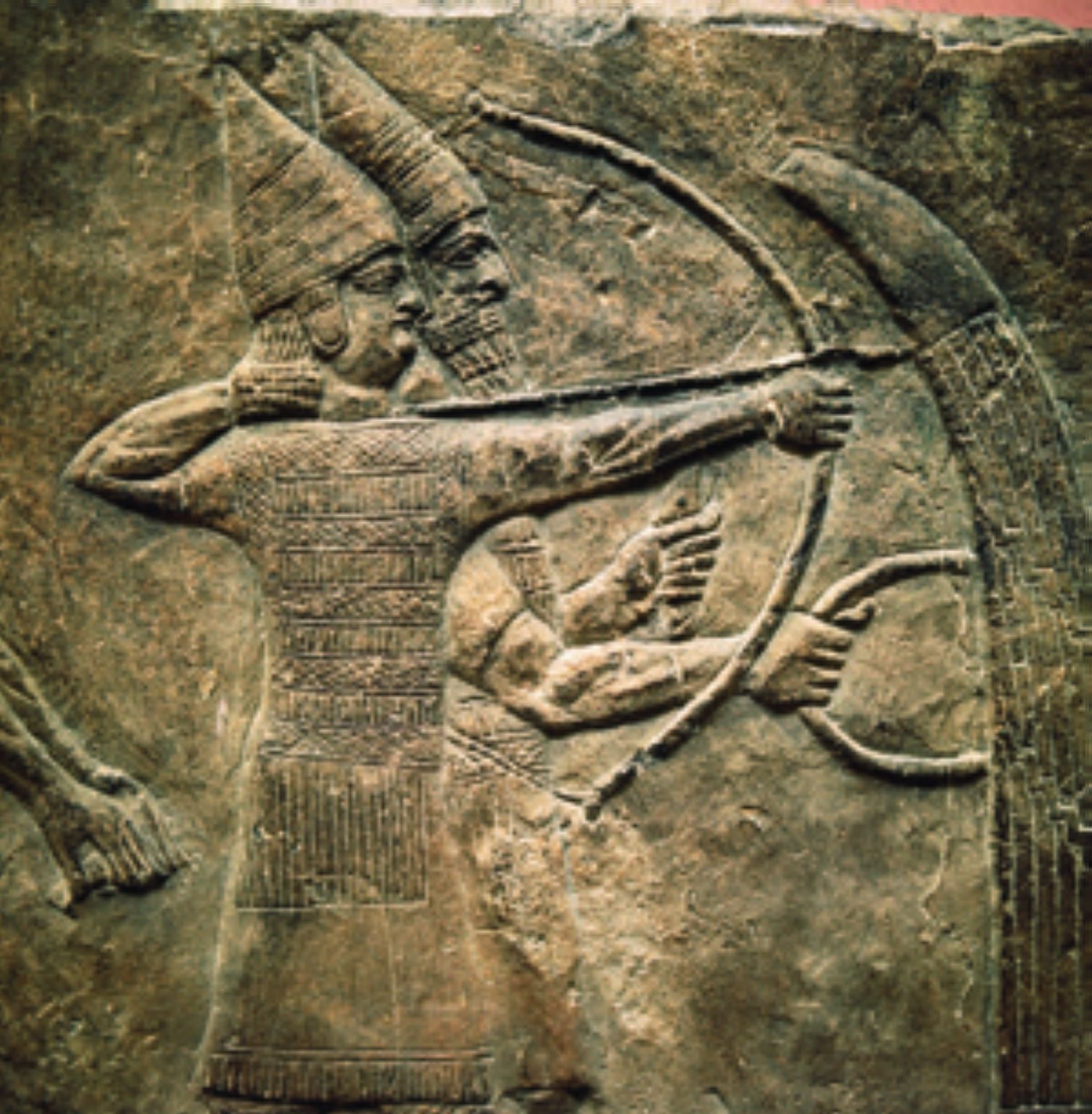 bas-relief assyrien d’un temple de Nimroud