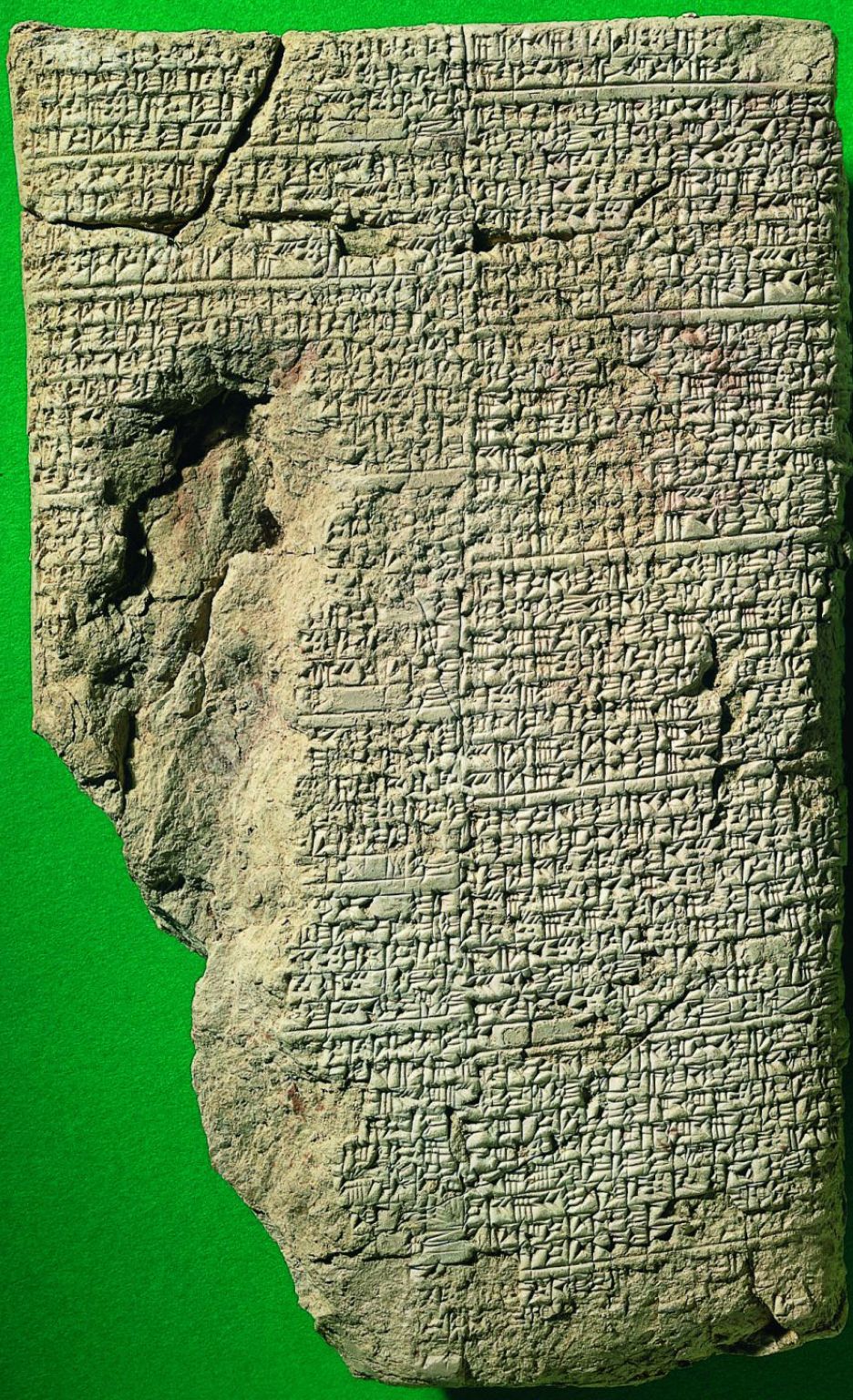 écriture cunéiforme (tablette du IIe millénaire avant J.-C.)