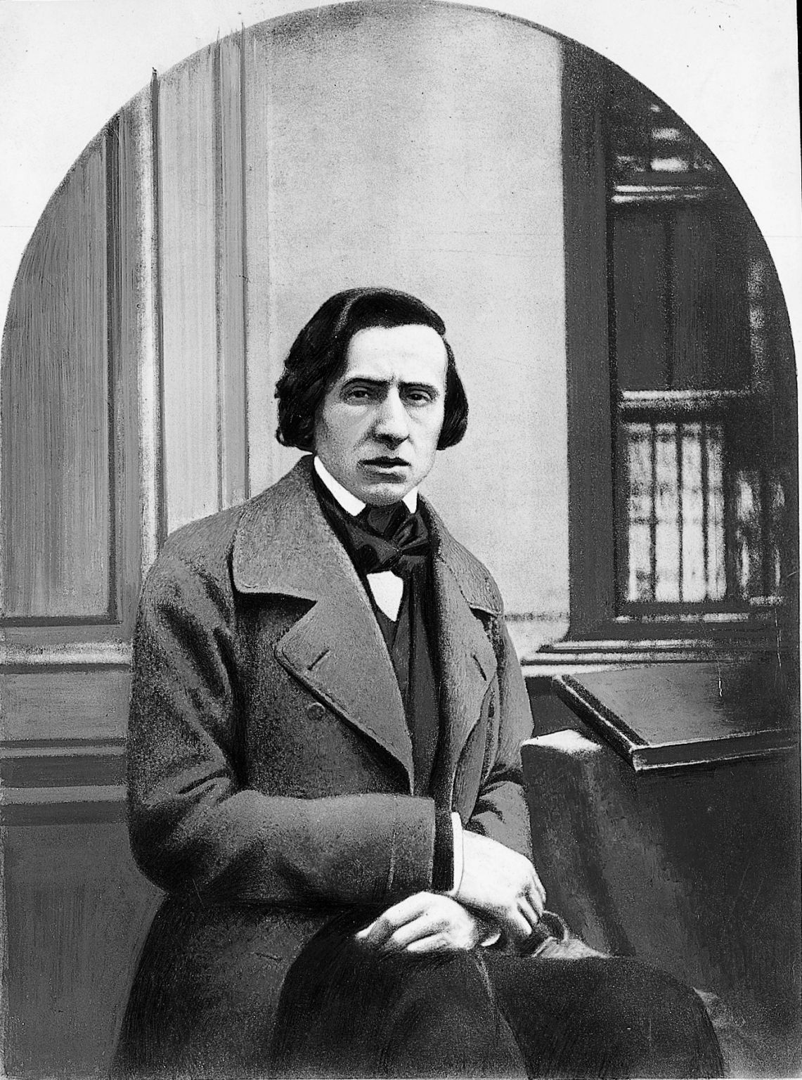 Frédéric Chopin, photo datant des dernières années de la vie du musicien
