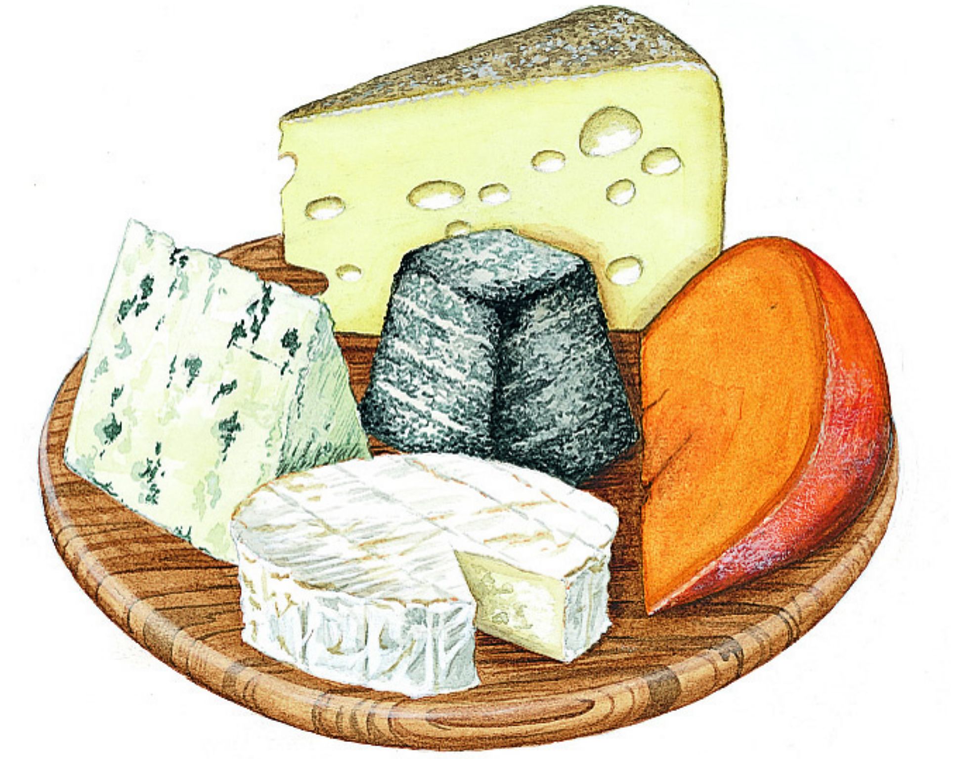 un assortiment de fromages