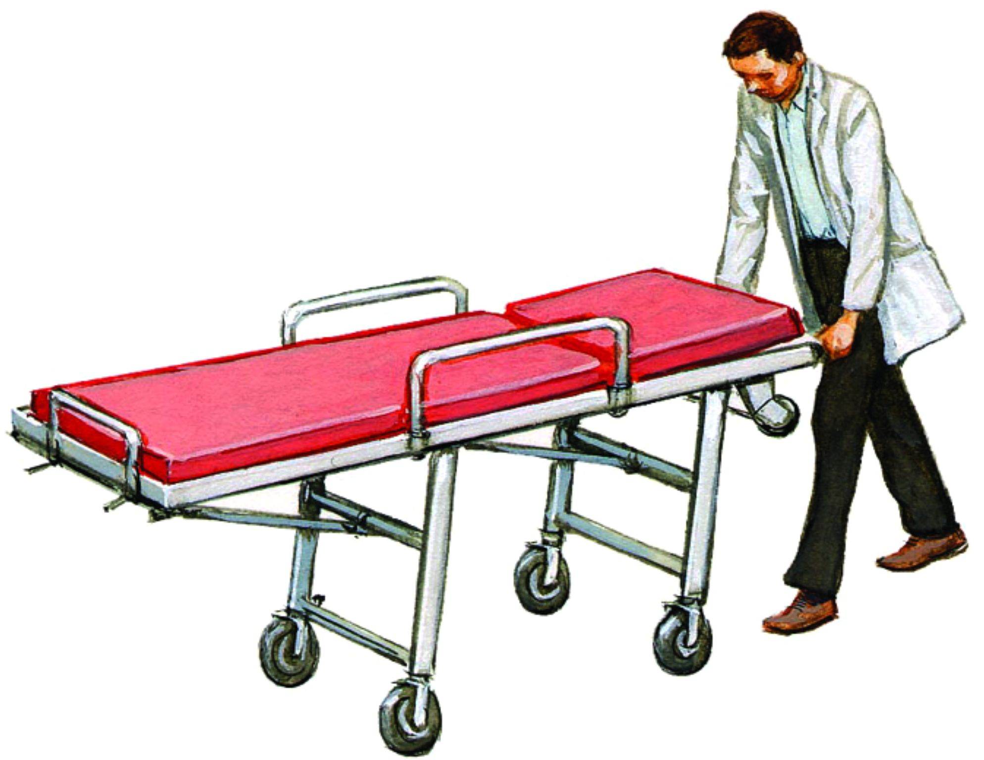 un brancardier