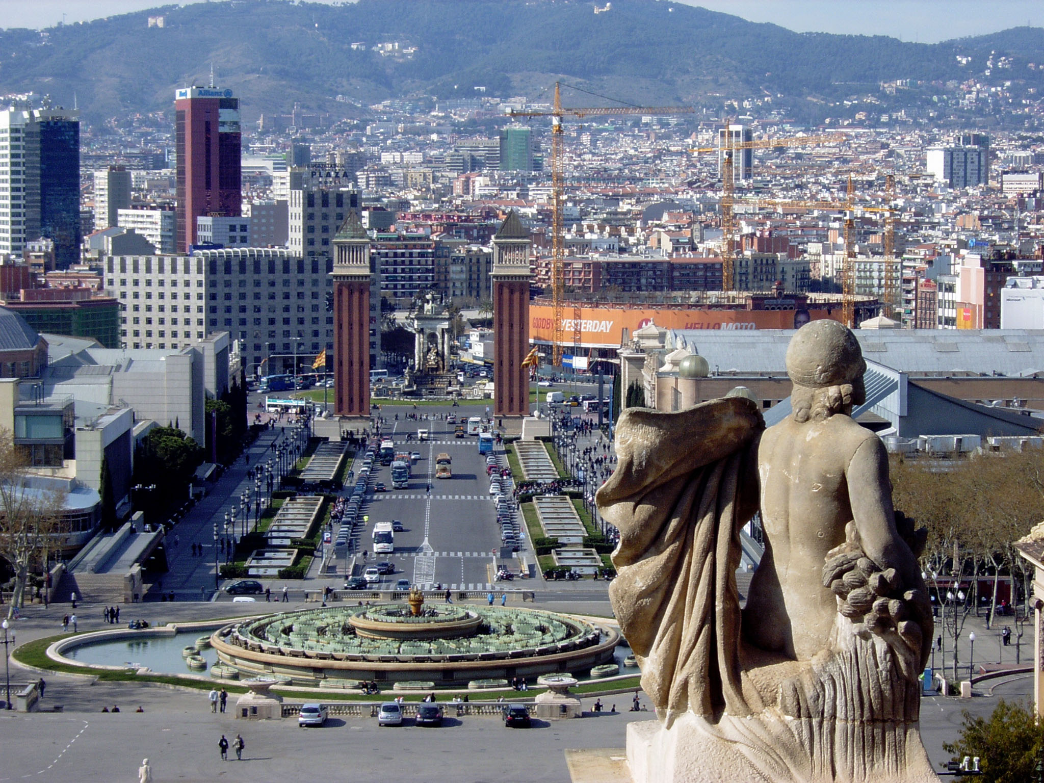 vue de Barcelone, Espagne