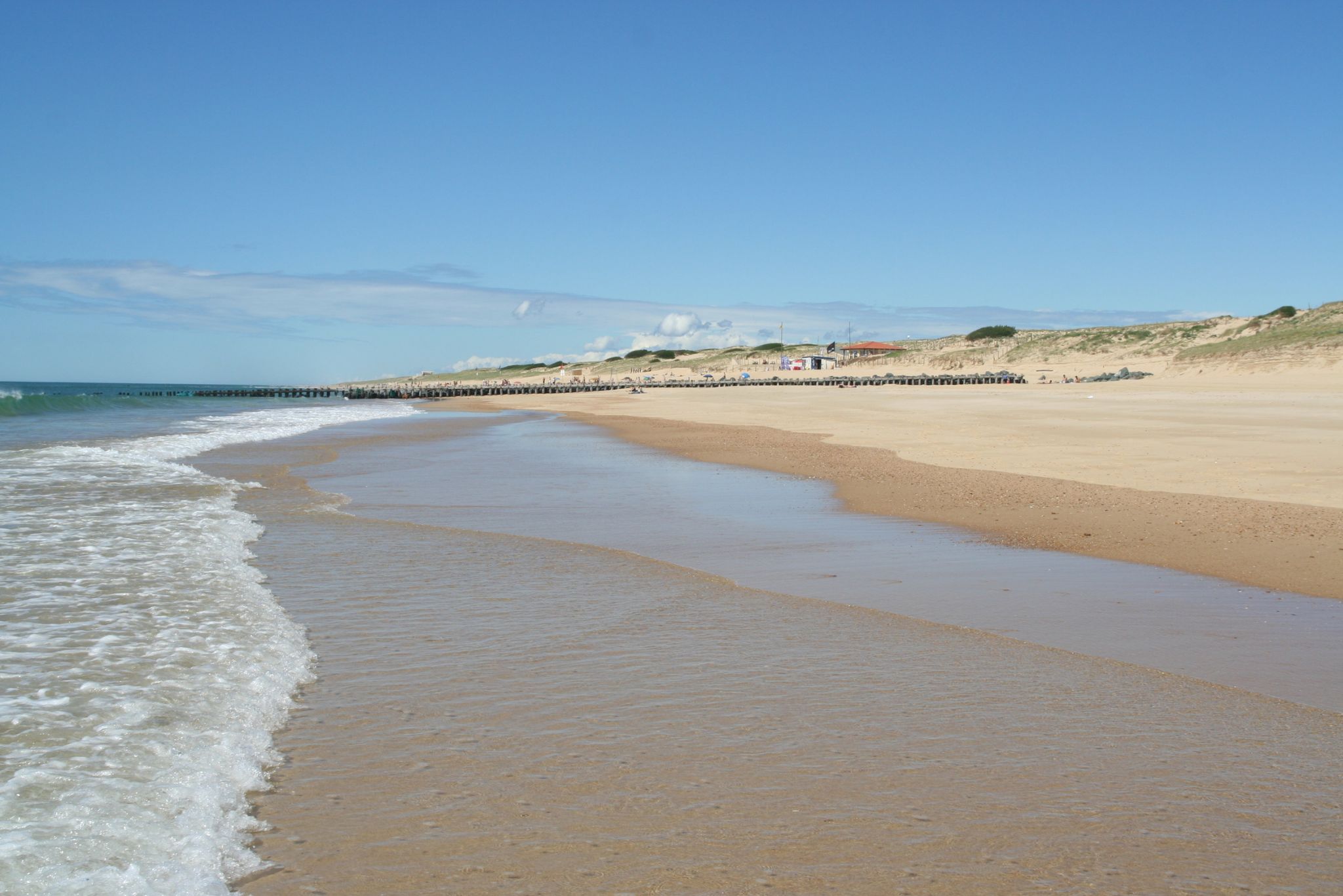 une plage d’Aquitaine, France