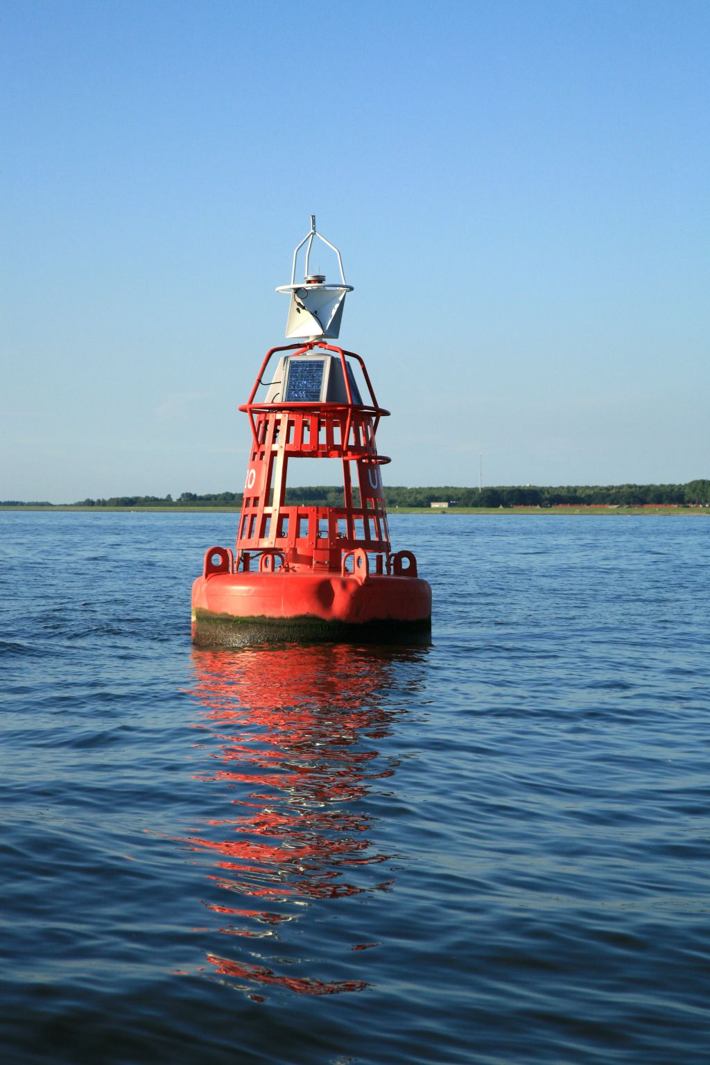 une balise marine