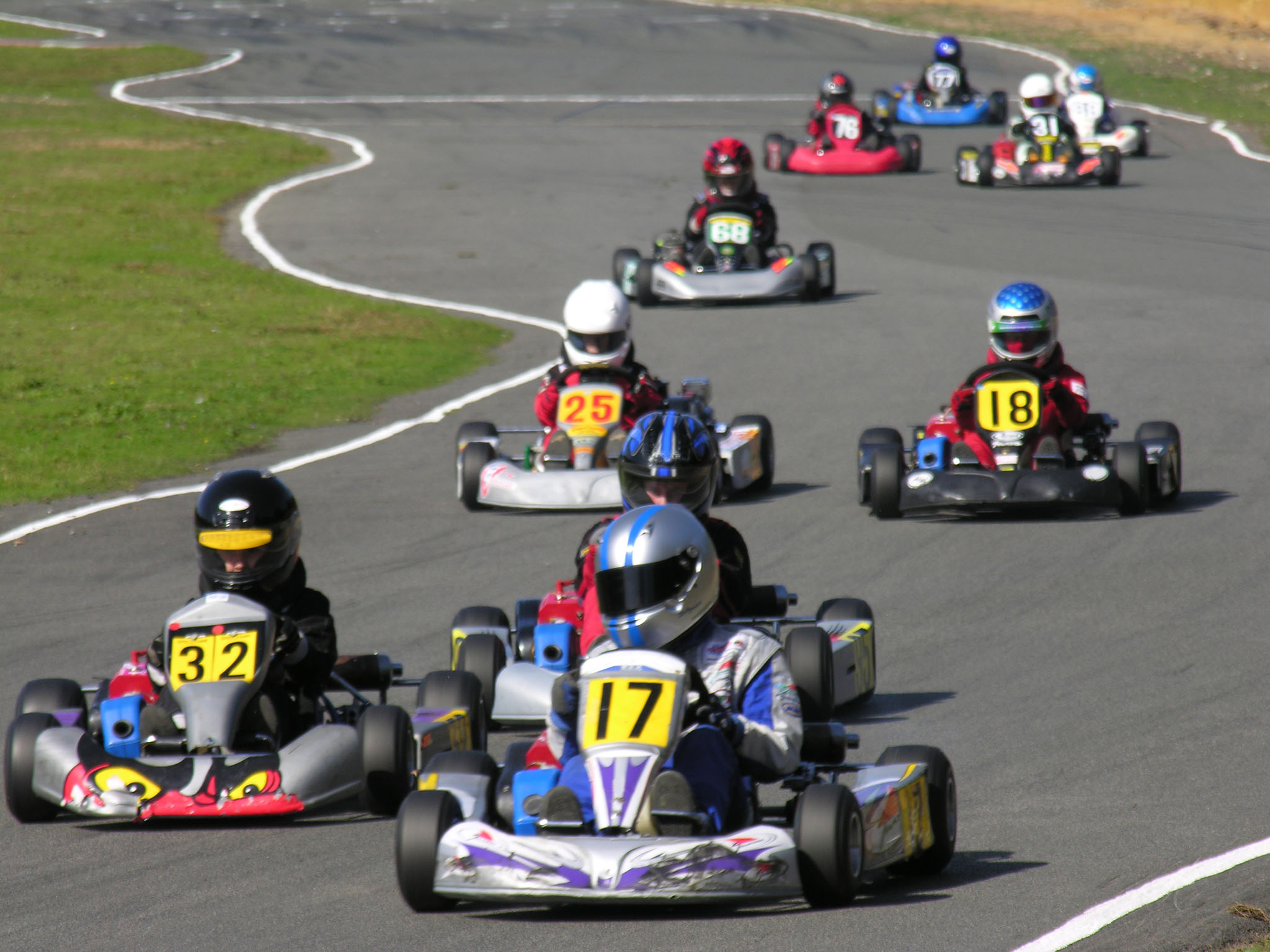 compétition de karting