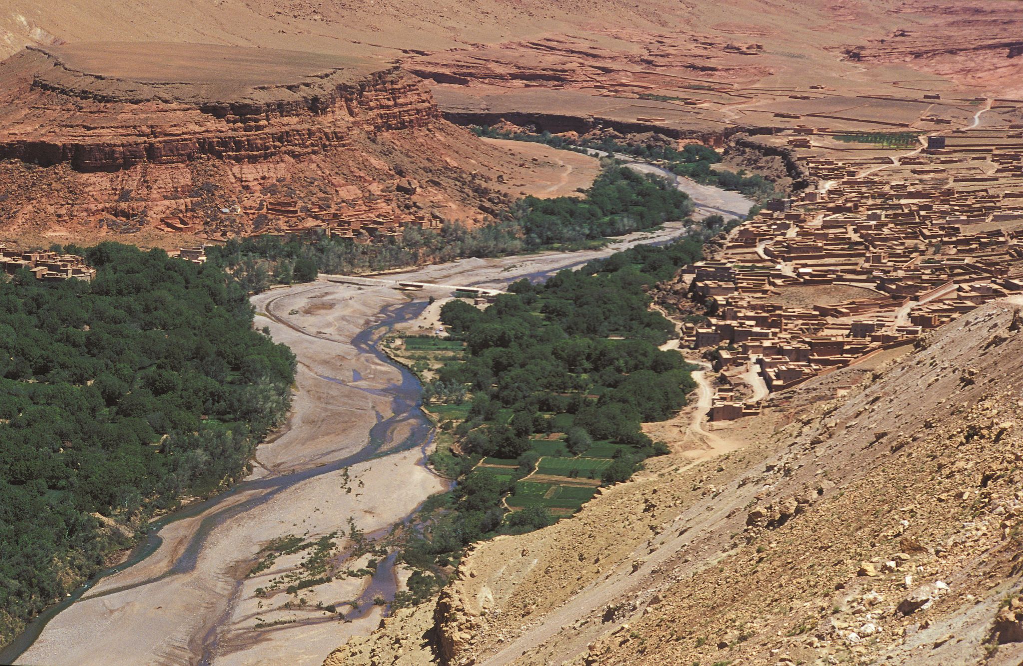 le oued Dadès (Haut Atlas, Maroc)