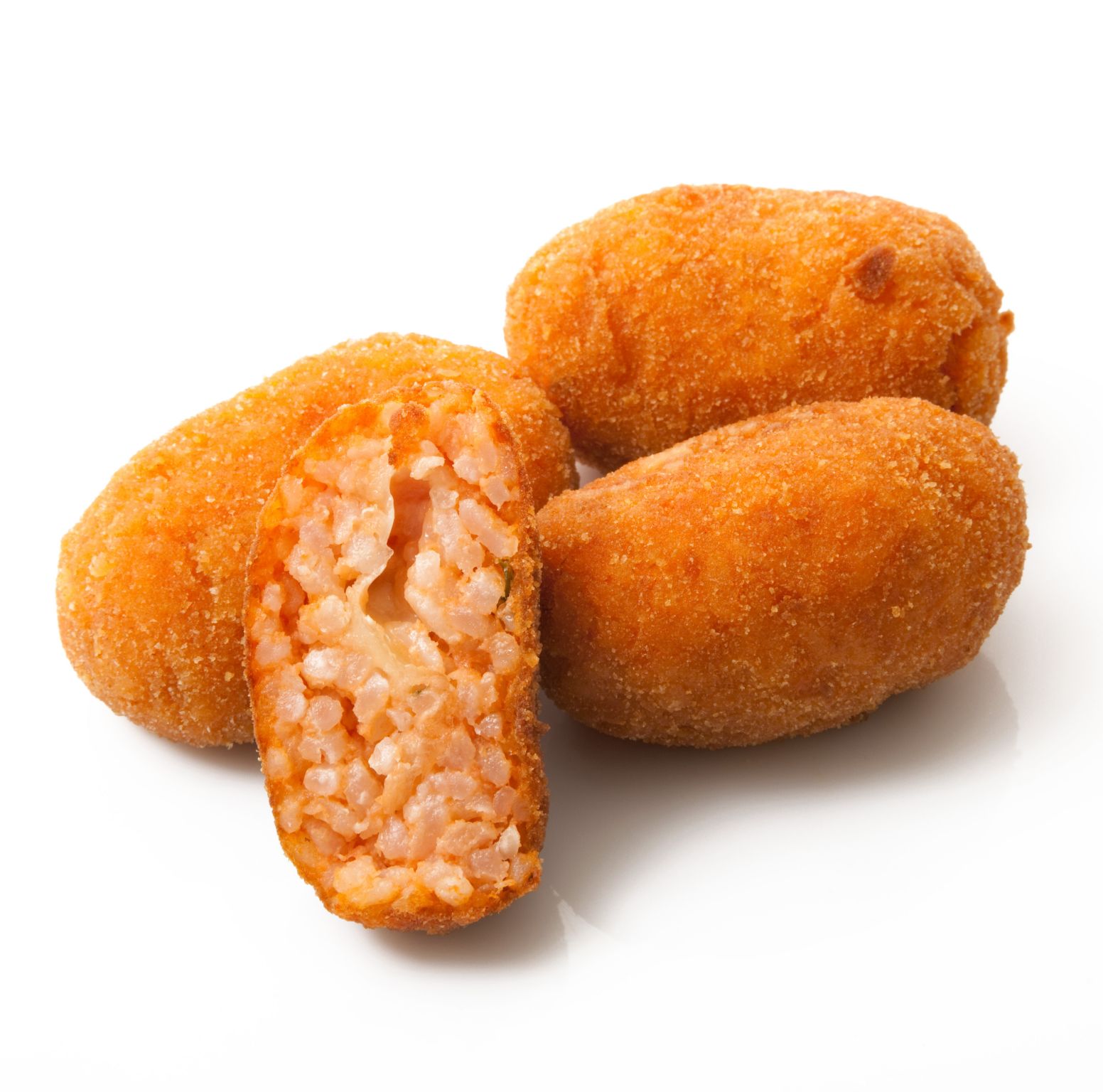 des croquettes de riz