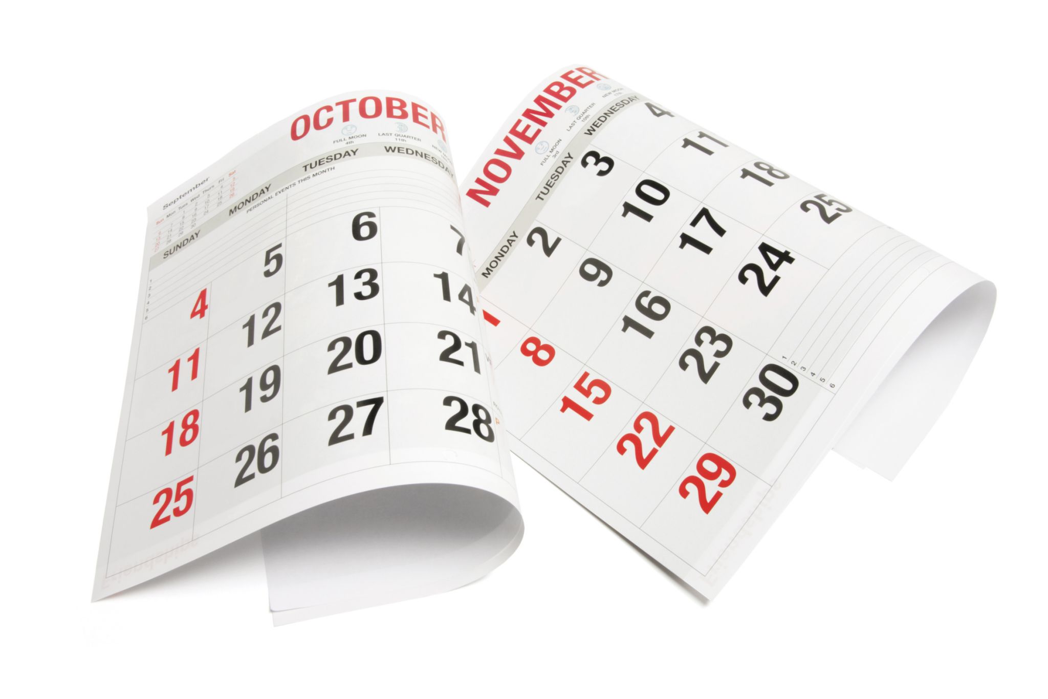 un calendrier