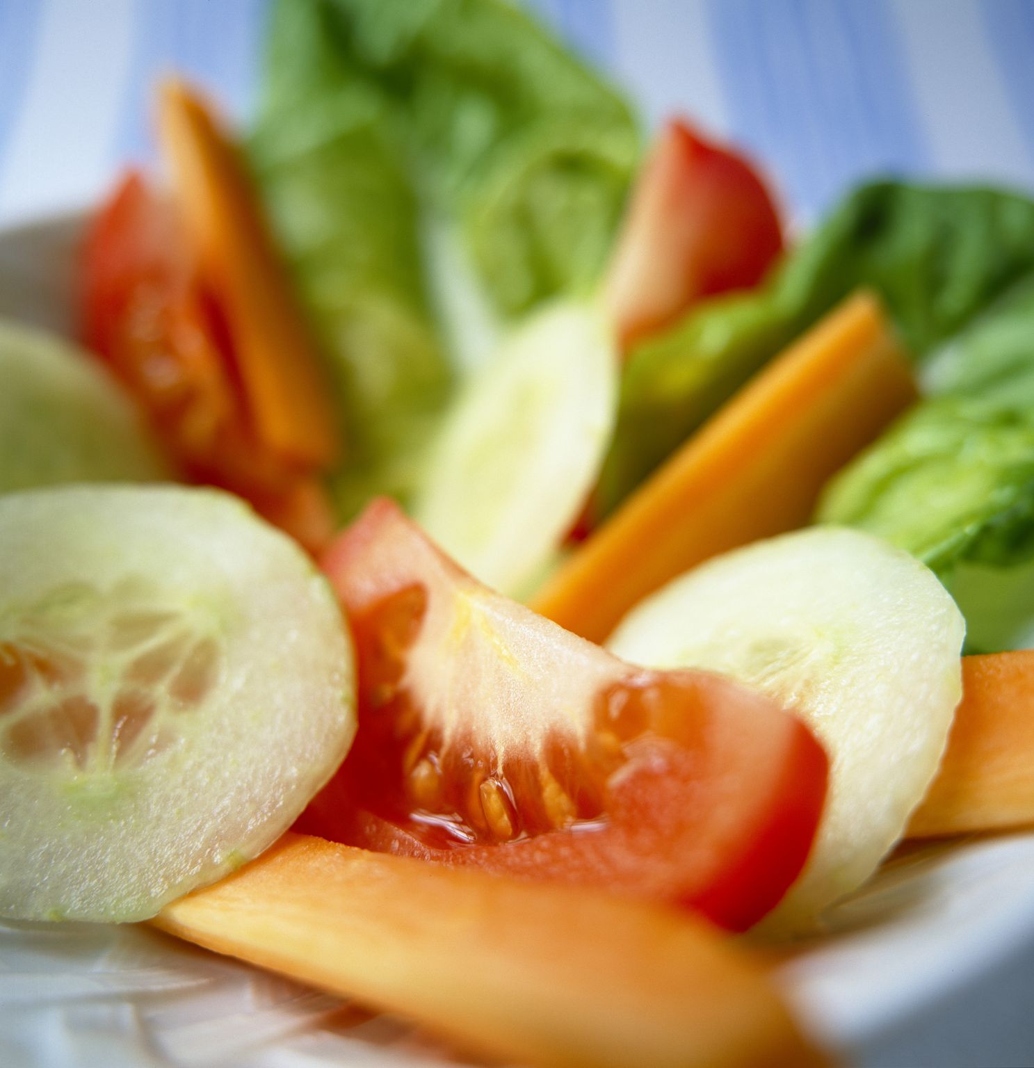 une salade de crudités